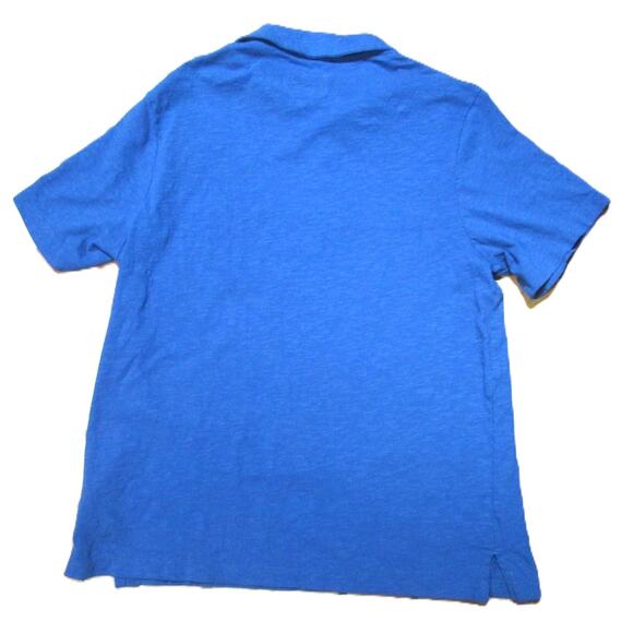 Goodfellow & Co. Men's Blue Polo Shirt Size Large Short Sleeves Cotton Pocket - Picture 2 of 4